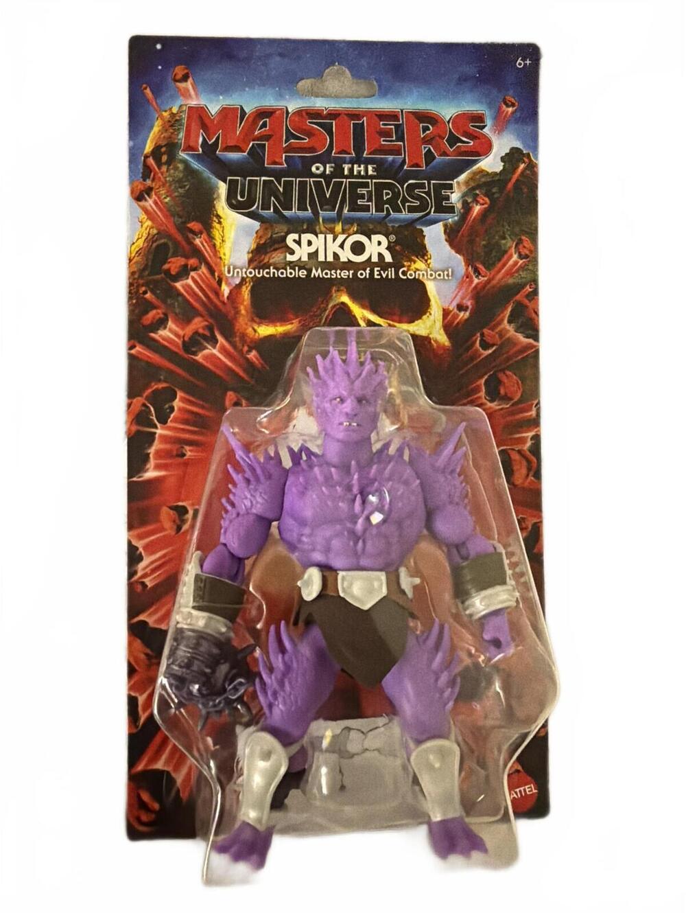 Masters of the Universe Spikor Action Figure Carded Vintage